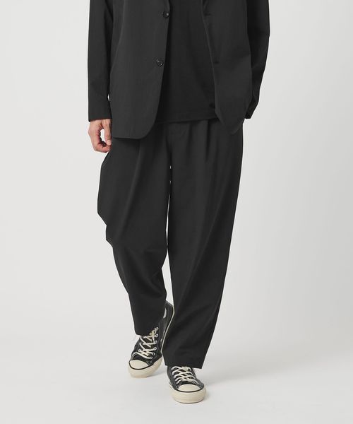 BEAUTY&YOUTH/360°MASTER バルーン イージーパンツ NO.9 セットアップ対応 ストレッチ ウォッシャブル/セットアップ パンツ