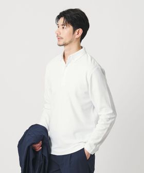 BEAUTY&YOUTH/【WEB限定 WARDROBE SMART】ステイ クリーン ピケ BD ポロシャツ【抗菌・防臭】/ポロシャツ