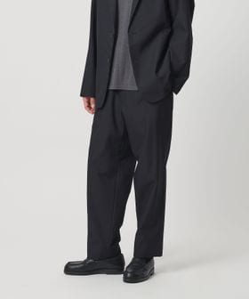 BEAUTY&YOUTH/KOMATSU PACK 1プリーツ イージー ワイド テーパード パンツ NO.9 セットアップ対応 撥水 ウォッシャブル/セットアップ パンツ