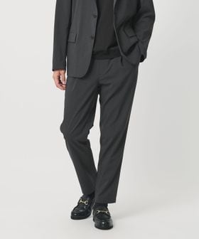 BEAUTY&YOUTH/東レ/TORAY メランジ 1プリーツ テーパード パンツ NO.5 セットアップ対応 ヨコストレッチ/セットアップ パンツ