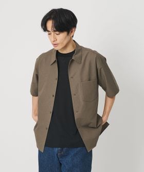 BEAUTY&YOUTH/KOMATSU PACK キャンプカラー ショートスリーブ シャツ GRANDE型 セットアップ対応 撥水 ウォッシャブル/シャツ / ブラウス