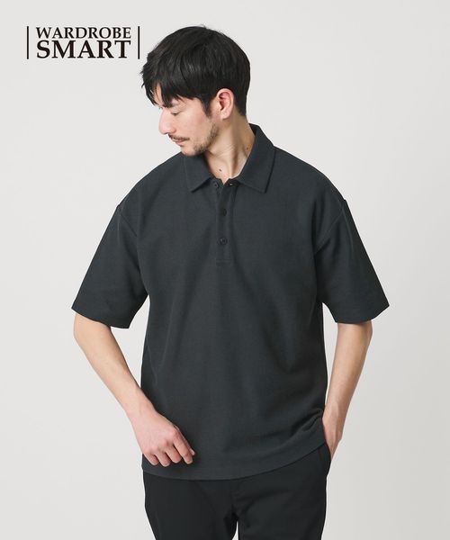 BEAUTY&YOUTH/【WEB限定 WARDROBE SMART】エアリー カノコ ポロシャツ【抗菌防臭・UVカット】/ポロシャツ