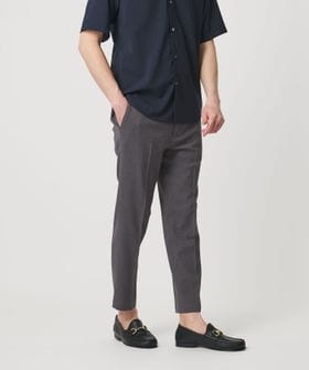 BEAUTY&YOUTH/【WEB限定 WARDROBE SMART】フラックスライク テーパード アンクルパンツ【吸水速乾・UVカット】/スラックス