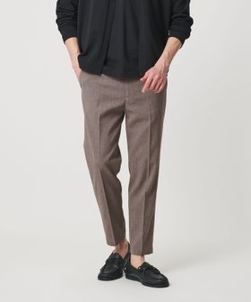 BEAUTY&YOUTH/【WEB限定 WARDROBE SMART】フラックスライク テーパード アンクルパンツ【吸水速乾・UVカット】/スラックス