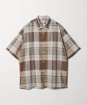 BEAUTY&YOUTH/ビッグ チェック シアー レギュラー シャツ GRANDE型/シャツ / ブラウス