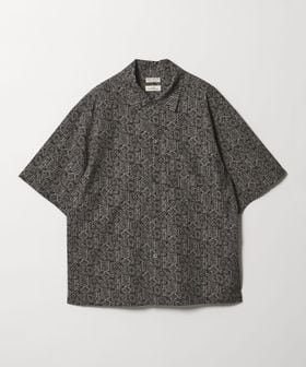 BEAUTY&YOUTH/ロンシャン エスニック ボーダー キャンプカラー シャツ GRANDE型/シャツ / ブラウス