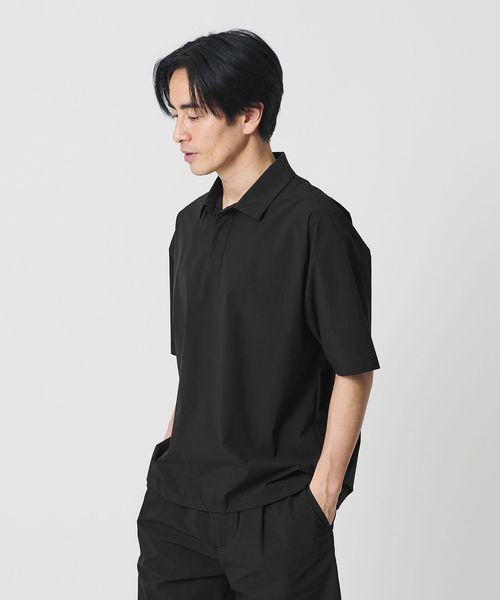 BEAUTY&YOUTH/360°MASTER ICE アジャスト ポロシャツ セットアップ対応 接触冷感 ストレッチ 撥水 UVカット/ポロシャツ
