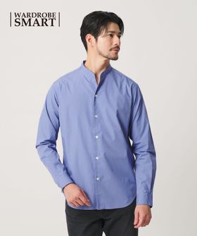 BEAUTY&YOUTH/【WEB限定 WARDROBE SMART】コットン バンドカラー スキッパー シャツ/シャツ / ブラウス