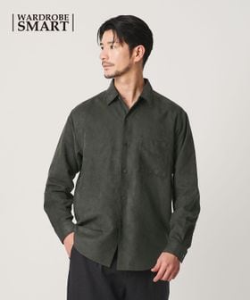 BEAUTY&YOUTH/【WEB限定 WARDROBE SMART】スエードライク シャツ/シャツ / ブラウス