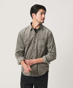 BEAUTY&YOUTH/【WEB限定 WARDROBE SMART】テック コーデュロイ シャツ/シャツ / ブラウス