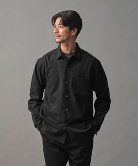 BEAUTY&YOUTH/【WEB限定 WARDROBE SMART】ウールライク シャツ/シャツ / ブラウス