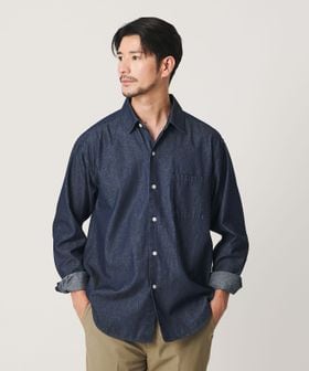 BEAUTY&YOUTH/【WEB限定 WARDROBE SMART】デニムシャツ/シャツ / ブラウス