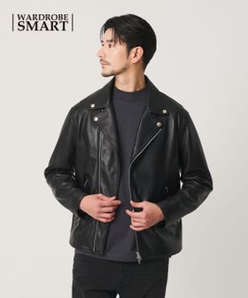 BEAUTY&YOUTH/【WEB限定 WARDROBE SMART】 シープ ダブル ライダースジャケット/ライダース