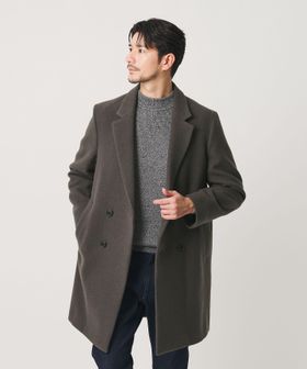 BEAUTY&YOUTH/【WEB限定 WARDROBE SMART】PE メルトン ダブル チェスターコート/チェスターコート
