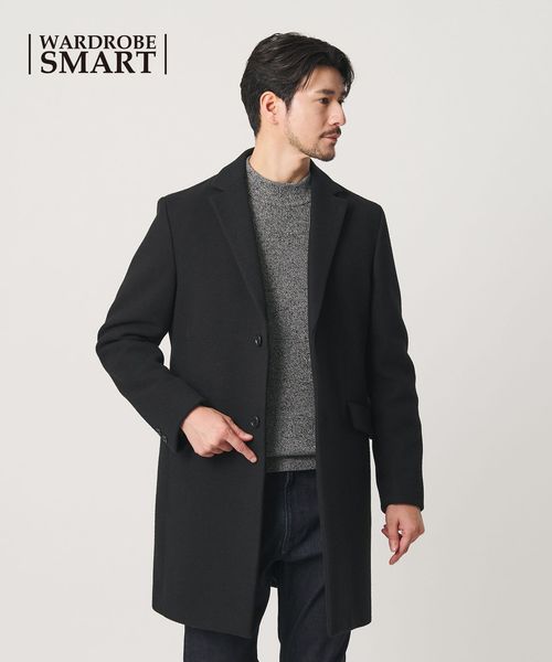 BEAUTY&YOUTH/【WEB限定 WARDROBE SMART】PE メルトン チェスターコート/チェスターコート