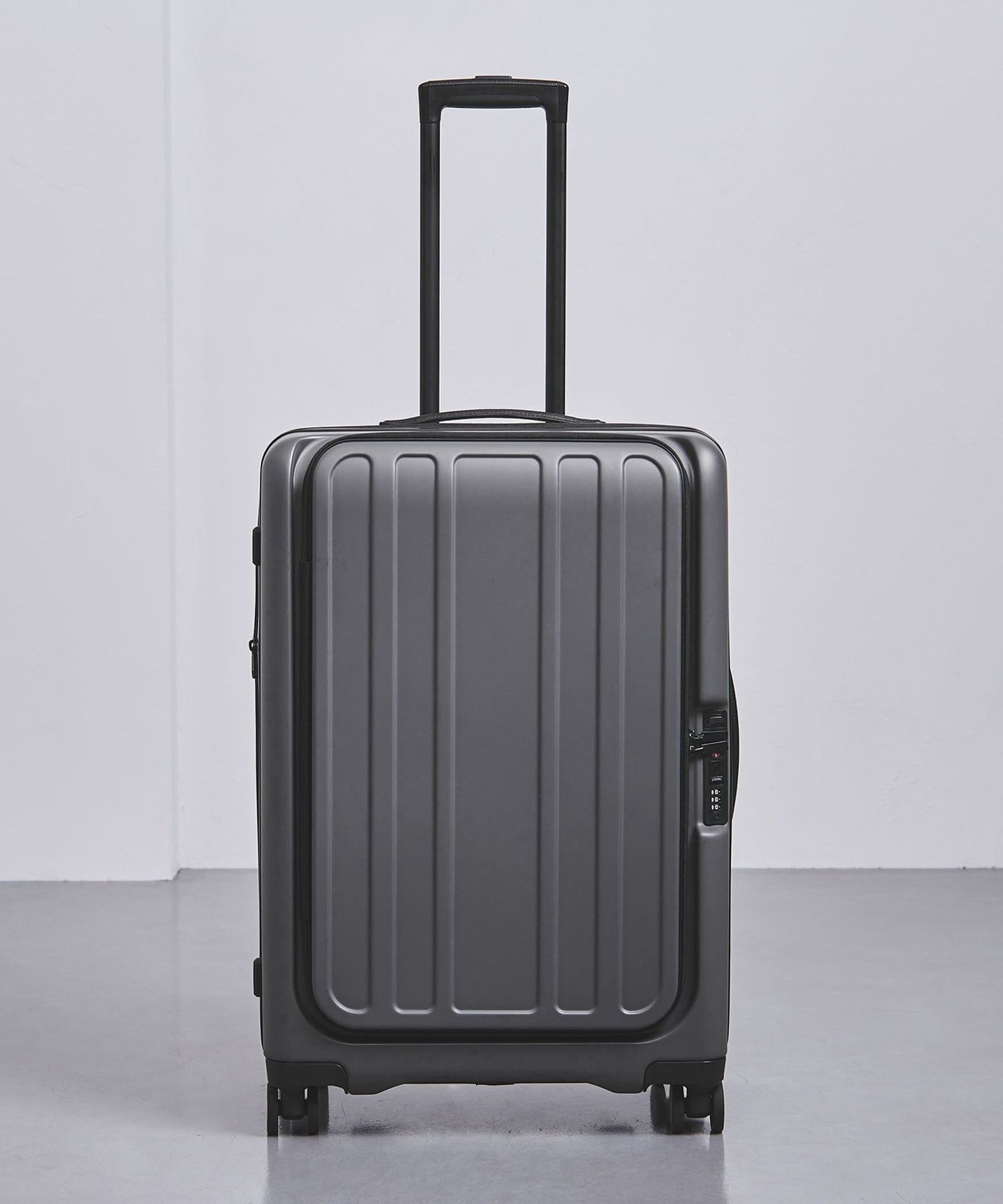 <UNITED ARROWS> スマート グレー スーツケース 66L† <UNITED ARROWS> スマート グレー スーツケース 66L†