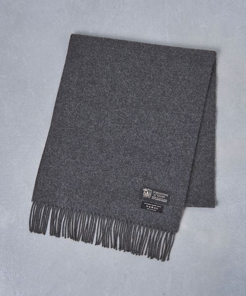 新品　ジョンストンズ　ユナイテッドアローズ別注　ウール/カシミヤマフラー 別注】＜Johnstons of Elgin＞GLR ウールカシミヤ マフラー
