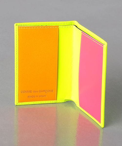COMME des GARCONS WALLET＞ FLUO CARD CASE/カードケース