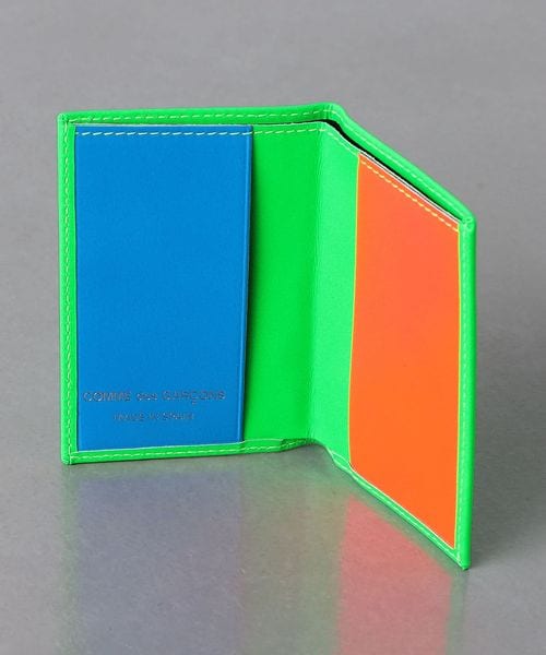 COMME des GARCONS WALLET＞ FLUO CARD CASE/カードケース