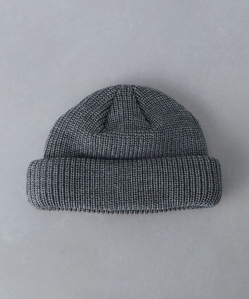 帽子 KIJIMA TAKAYUKI KNIT DECK CAP knit deck cap-ニットデッキキャップ-KIJIMA TAKAYUKI（キジマ
