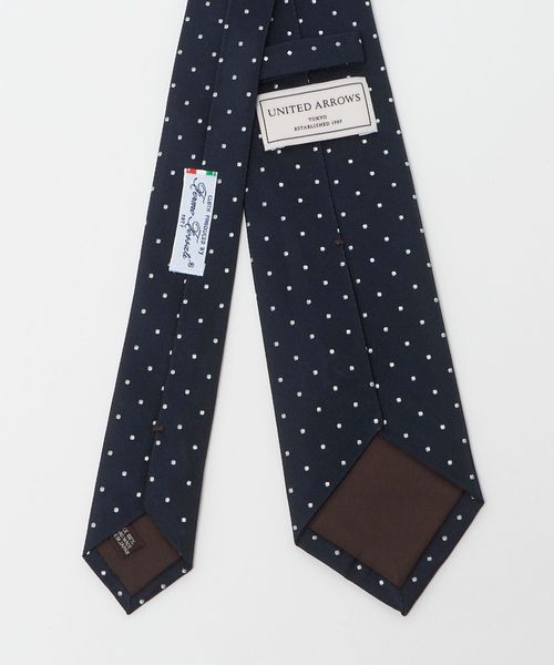 【いと】新品☆ UNITED ARROWS ユナイテッドアローズネクタイ ドット ネクタイ