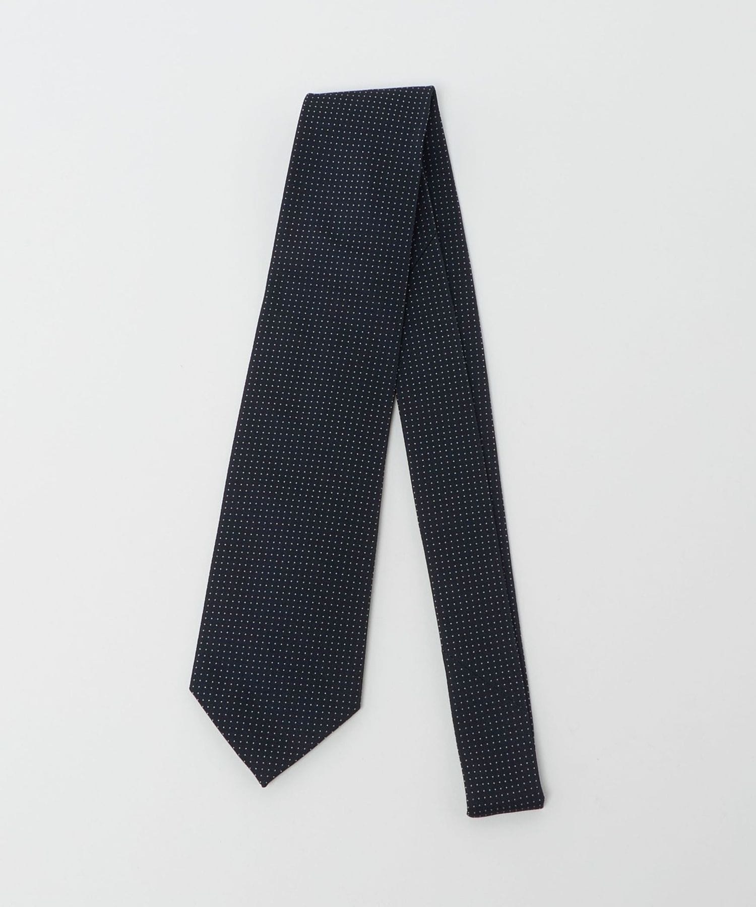 ピンドット シルク ネクタイ