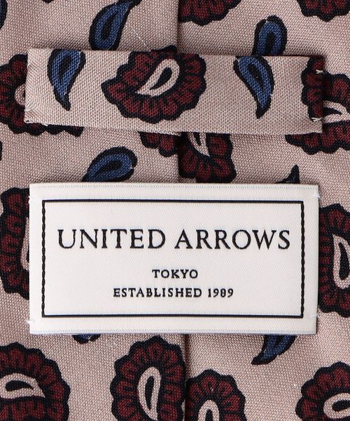 UNITED ARROWS ペイズリー柄 ネクタイ ペイズリー ネクタイ 1＜A DAY IN THE LIFE＞
