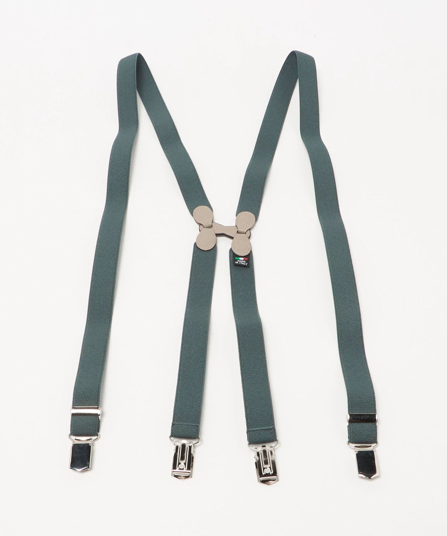 サスペンダー　UNITED ARROWS メンズ ソリッド サスペンダー