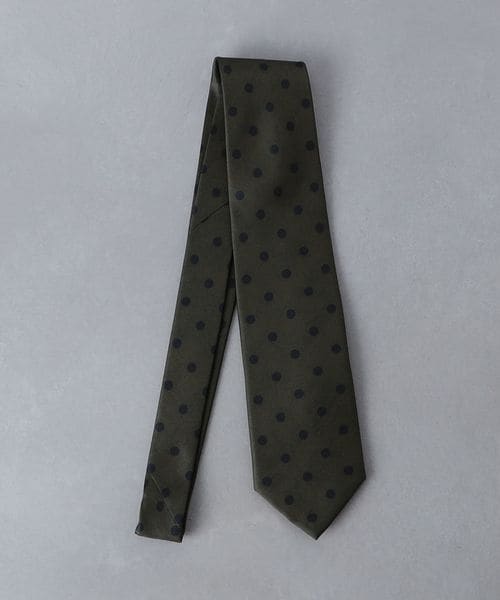 美品　nicky ネクタイ ブルー　ユナイテッドアローズ別注　花柄　ドット 美品 nicky ネクタイ ブルー ユナイテッドアローズ別注 花柄
