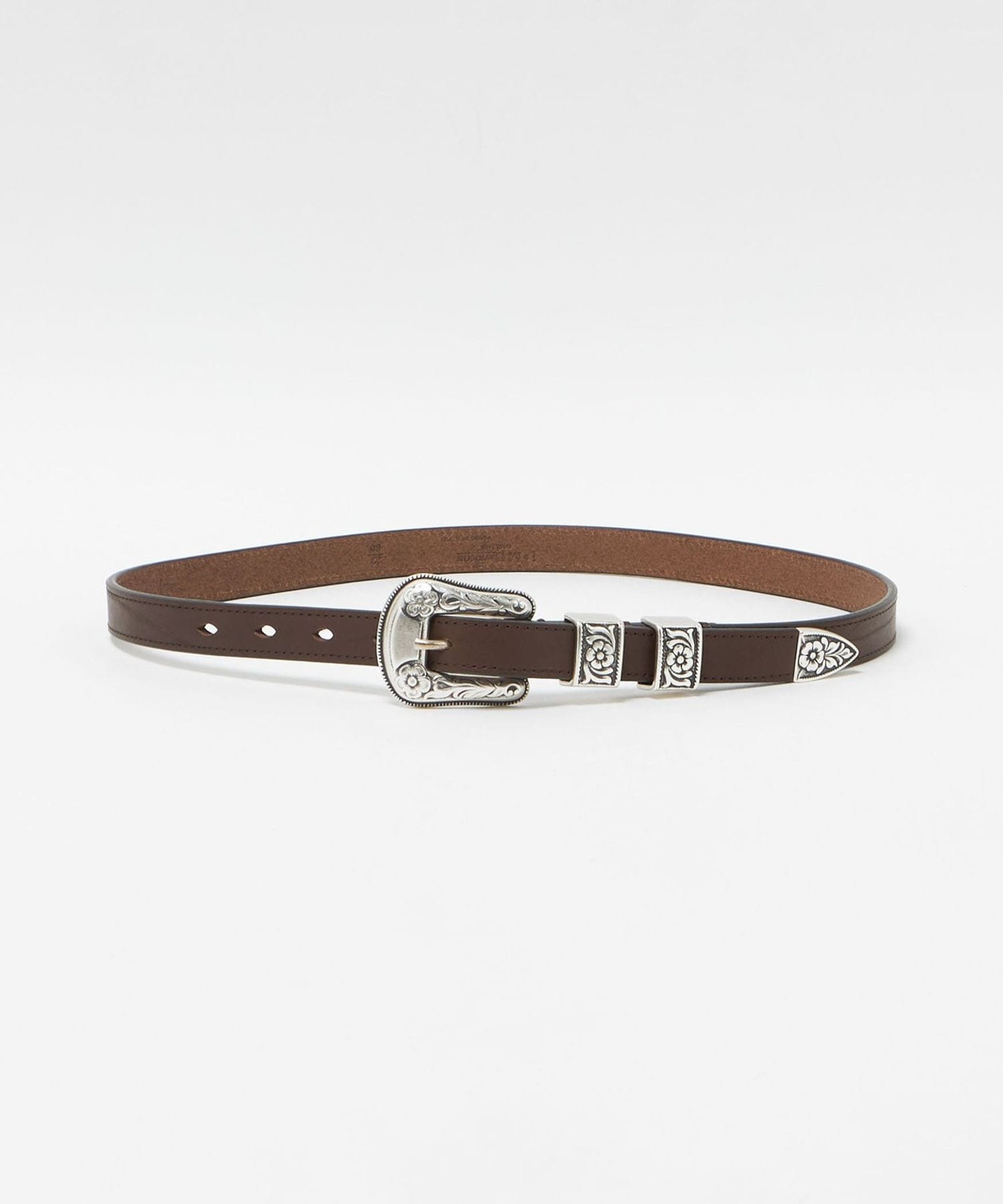 J&M DAVIDSON＞ WESTERN BUCKLE 20MM/ウェスタン バックル ベルト 20MM