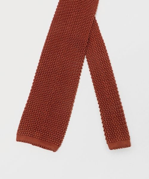 【美品】ユナイテッドアローズグリーンレーベル×ASCOTソリッドニットタイ 美品】ユナイテッドアローズグリーンレーベル×ASCOTソリッド