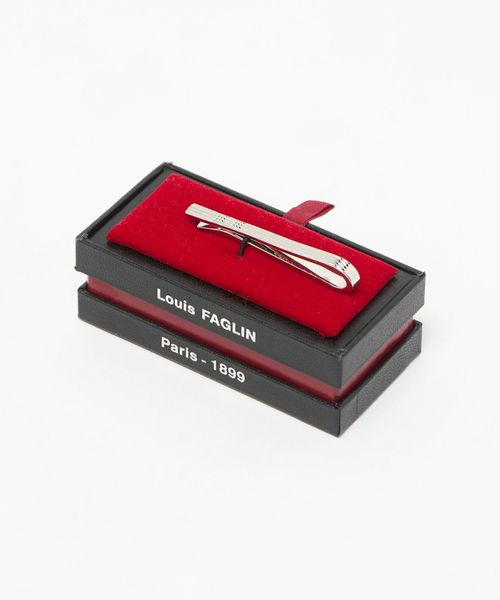 Louis FAGLIN＞ Casanova Silver Tie Bar/ネクタイピン