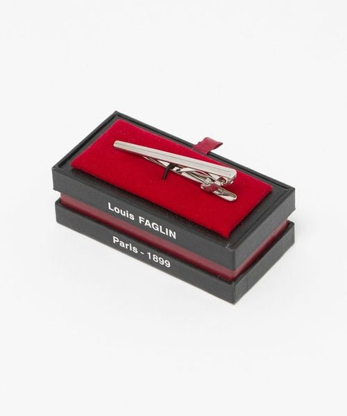 Louis FAGLIN＞ Sabre Silver Tie Clip/ネクタイピン