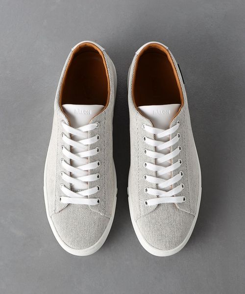 【美品】UNITED ARROWS hALON スニーカー白 25.5㎝ hALON(雑貨)（アーロン）の「＜hALON（アーロン