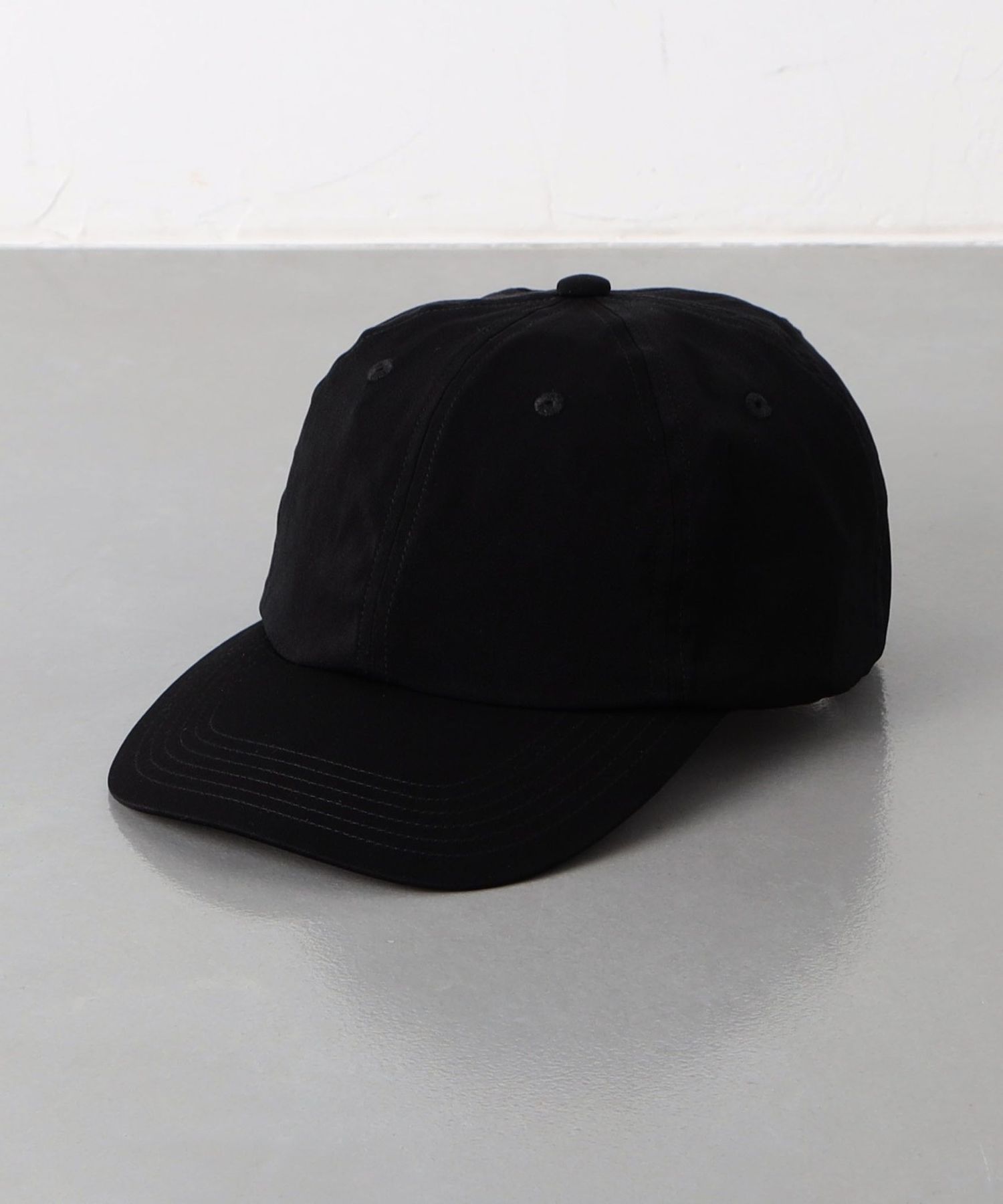 KIJIMA TAKAYUKI＞ CUPRO POLY SATIN 6PANEL CAP/サテン 6パネル