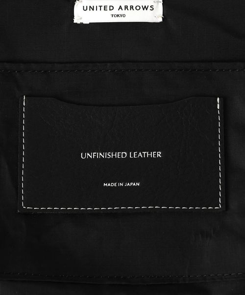 美品！ユナイテッドアローズ　UNFINISHED LEATHER/巾着バッグ UNFINISHED LEATHER/巾着バッグ（ショルダーバッグ）｜UNITED