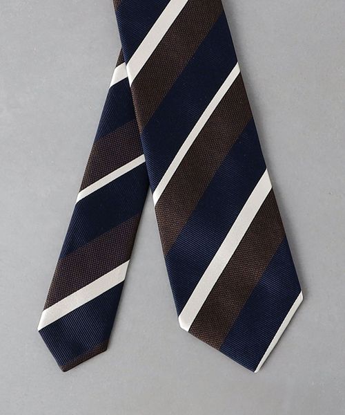 s*a様 タグ付き未使用！KUSKAレジメンタルタイ UNITED ARROWS カラー レジメンタル ネクタイ