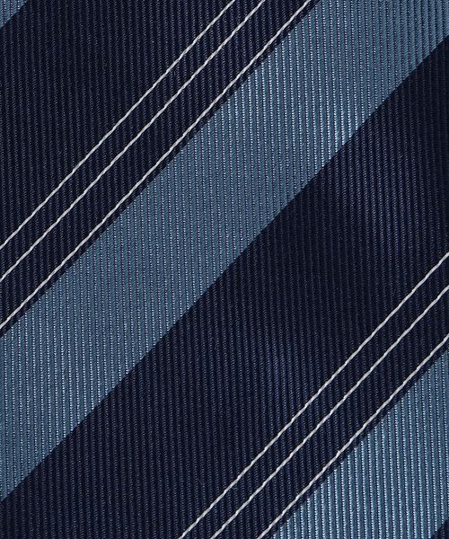 ネイビー レジメンタルストライプ ネクタイ