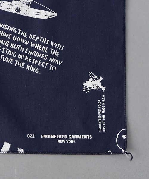 Engineered Garments＞ PRINT BANDANA /プリント バンダナ