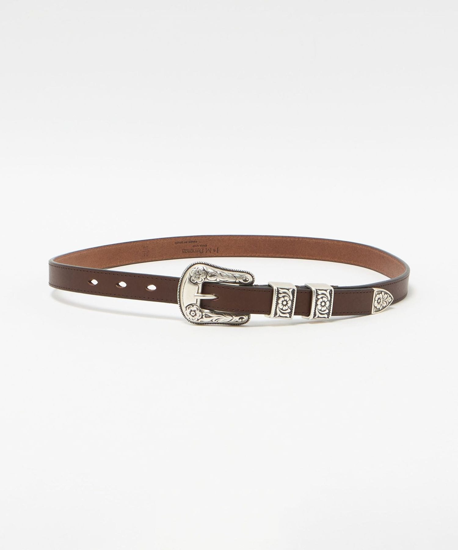 J&M DAVIDSON＞ WESTERN BUCKLE 20MM/ウェスタン バックル