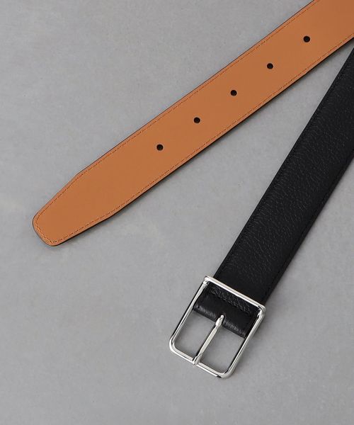 MAISON BOINET＞ SQUARE BUCKLE 30MM/スクエアー バックル ベルト 30mm
