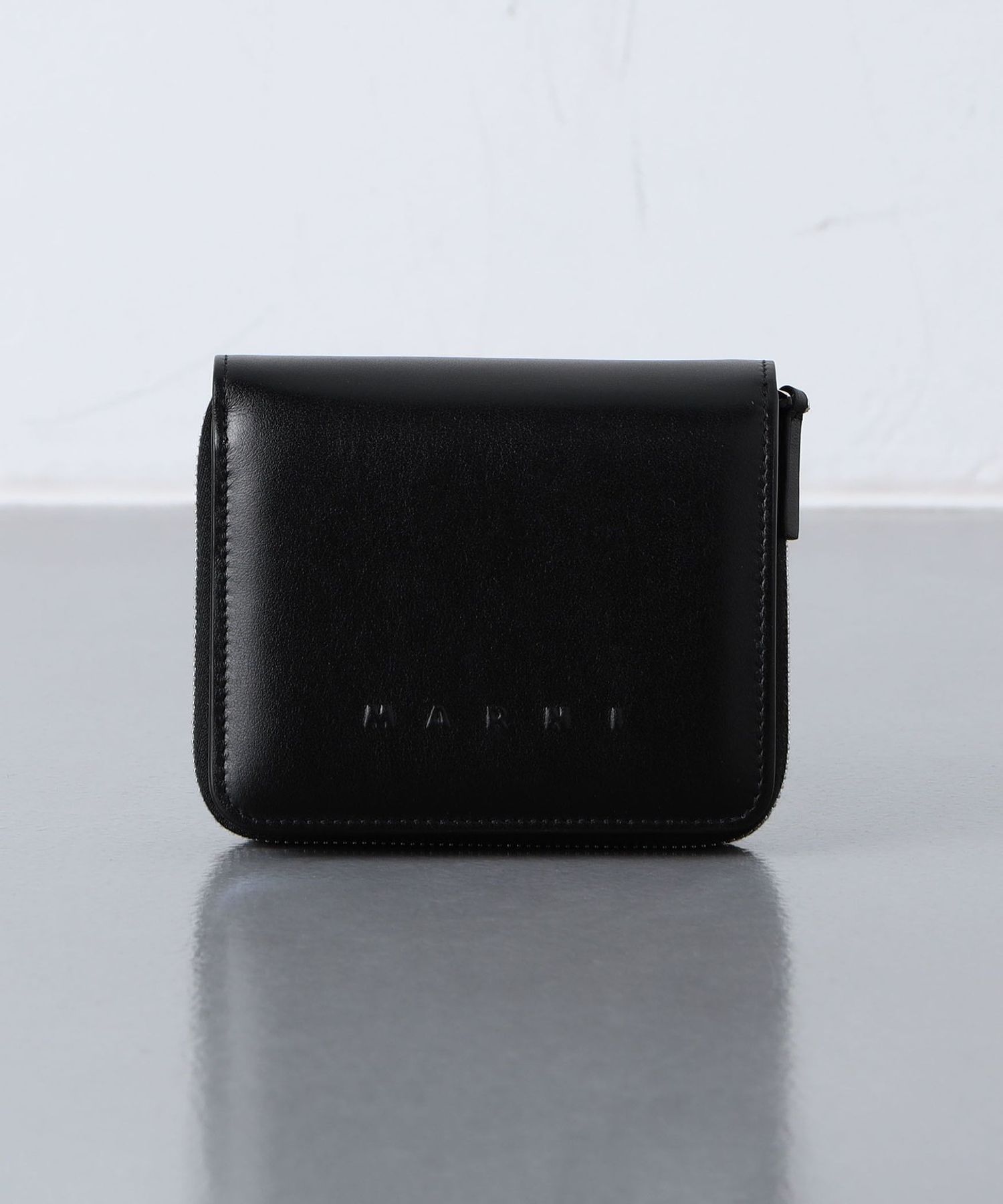 MARNI＞ BIFOLD WALLET/ジップ ウォレット 