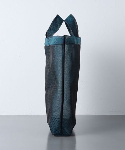 Diminutivo メッシュプリーツ トートバッグ 買い物バック エコ Diminutivo＞ MARKET BAG/メッシュ プリーツトートバッグ