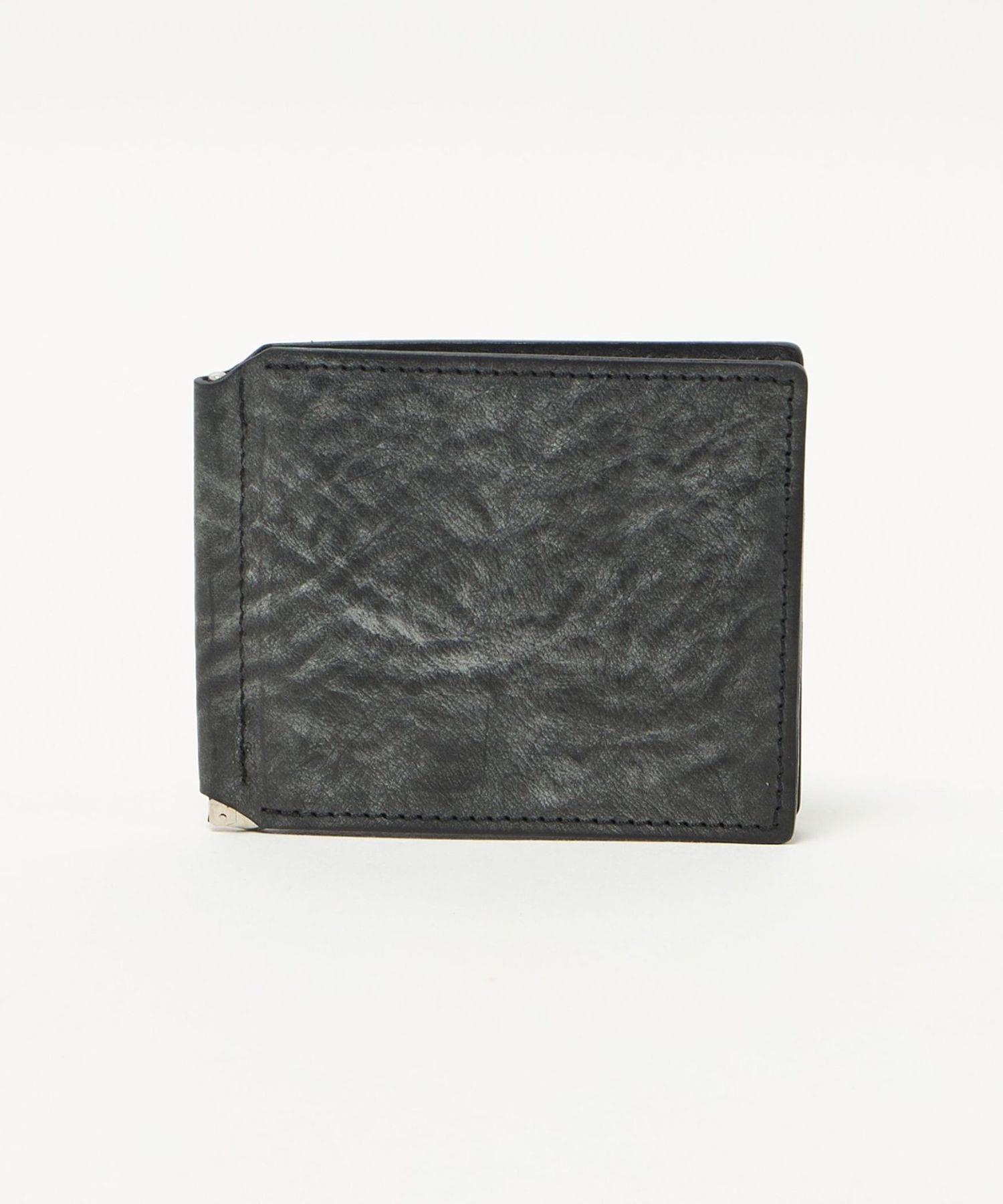 hyronworks ハイロンワークス　マネークリップ BLACK ファッション ハイロンワークス HYRONWORKS レザー