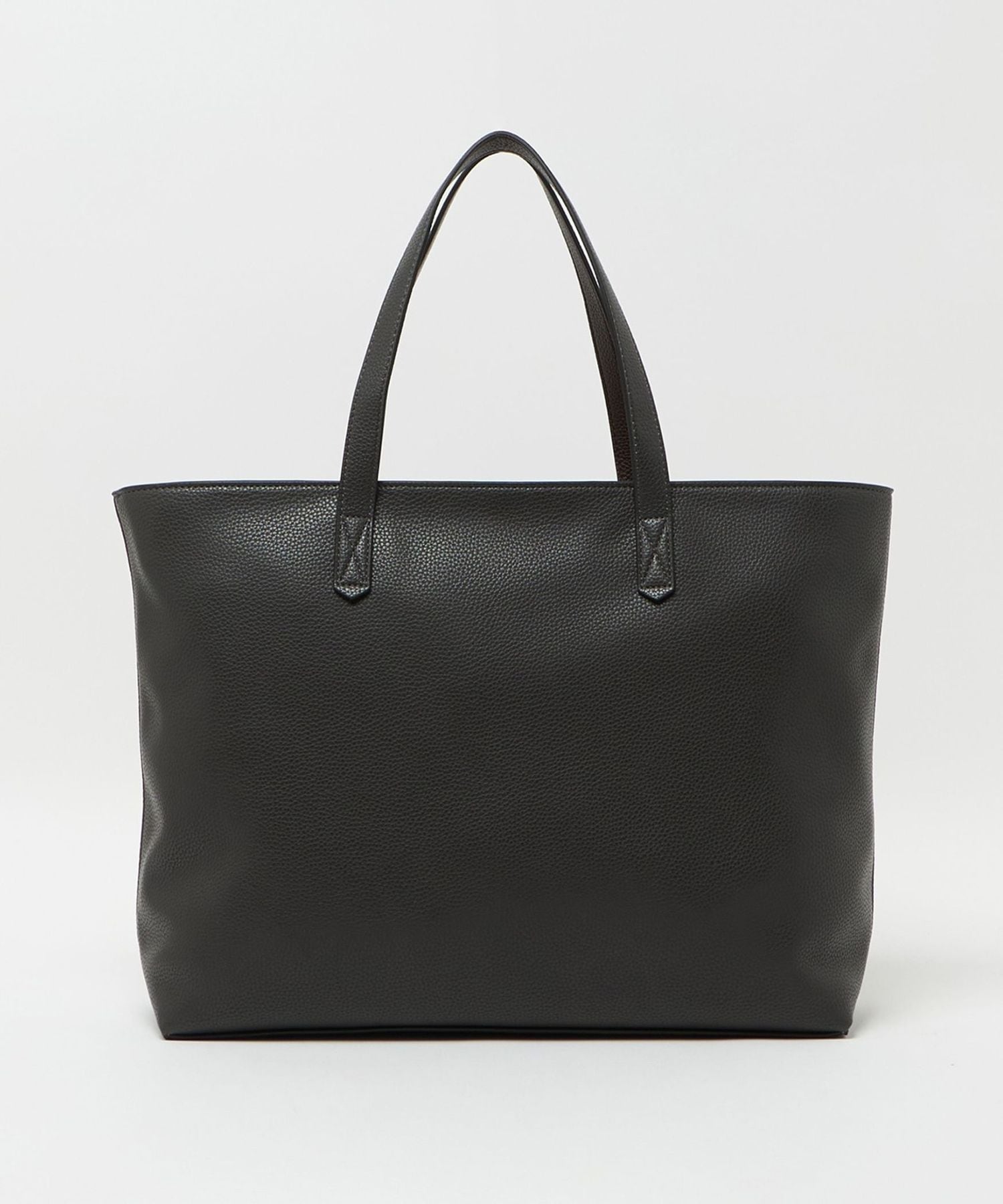 レザーライク トートバッグM