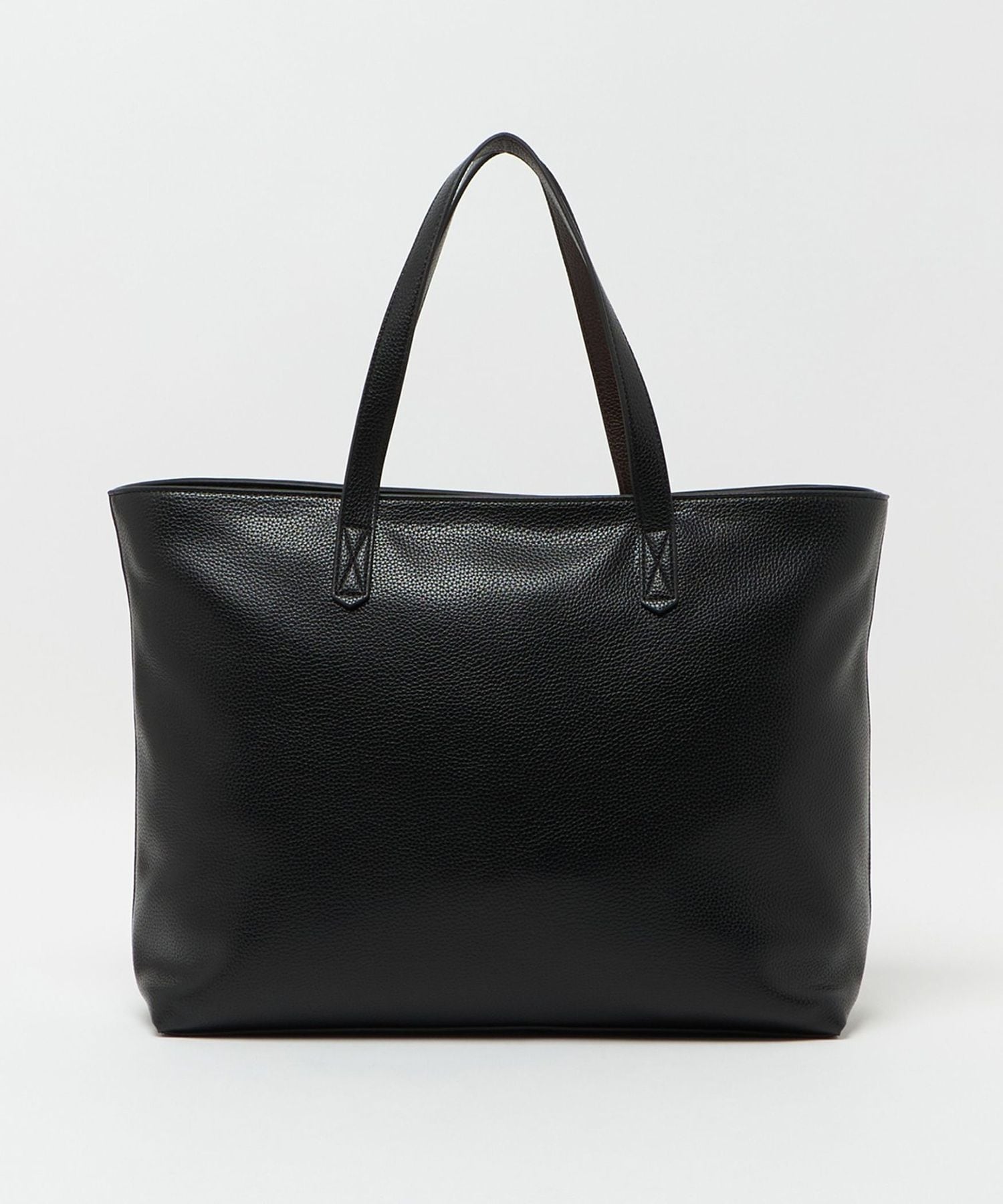 レザーライク トートバッグM