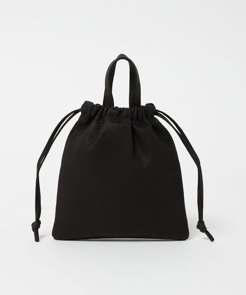 Aeta/＜Aeta＞DA113 Double Faced DRAWSTRING POUCH handle S/ハンドルポーチ S/ポーチ