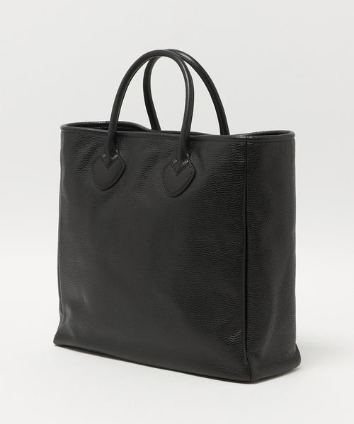 【綺麗】ユナイテッドアローズ⭐︎レザートートバッグ ブラック A4収納 人気定番 レザー トートバッグ M