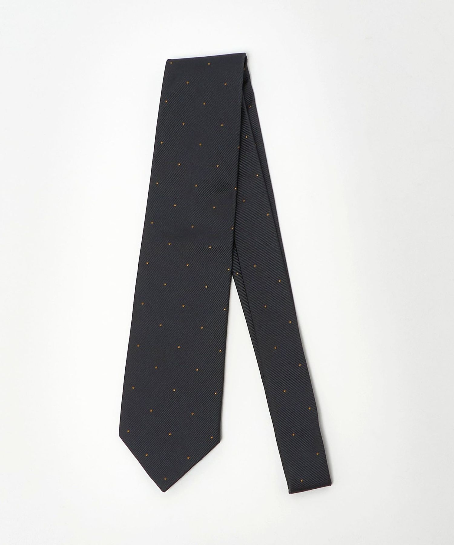 新品 未使用　美品　UNITED ARROWS　ネクタイ　ネイビー　小紋　ドット カラー ドット ネクタイ