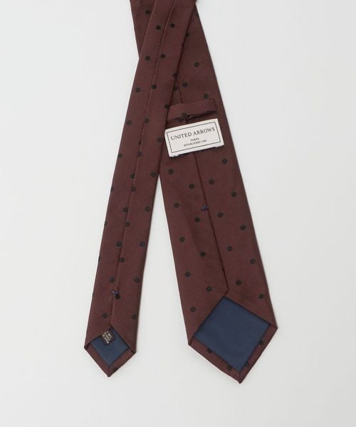 美品　nicky ネクタイ ブルー　ユナイテッドアローズ別注　花柄　ドット 美品 nicky ネクタイ ブルー ユナイテッドアローズ別注 花柄 ドット